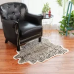 Soft Leopard Print Rug - Anti-Slip Carpet for Home Decor - Image 4