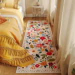 Floral Waterproof Kitchen Mat - Anti-Slip, Machine Washable - Image 2