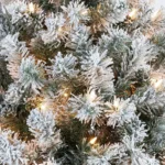 Pre-Lit Frosted Christmas Tree - Lifelike Holiday Decor - Image 4