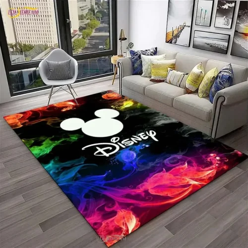 Stylish Waterproof Polyester Area Rug for Home & Travel