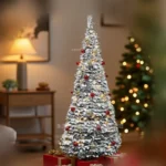 Customizable 6 ft Christmas Tree - Pre-Decorated & Foldable - Image 6