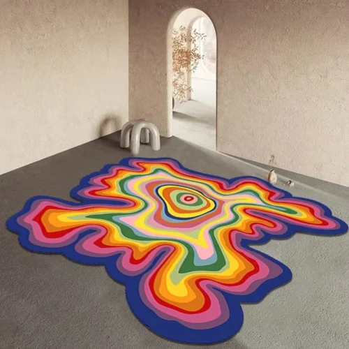 Modern Luxury Washable Carpet Rug for Living Room & Bedroom