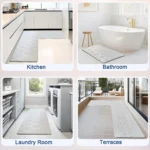 PVC floor cushion anti-slip long rug ultra-soft standing comfortable mat, suitable for kitchen, floor, office, sink - Image 6