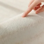 Cream Style Carpets for Living Room Luxury Bedroom Decor Stripe Carpet Irregular Shape Plush Rug Fluffy Soft Washable Thick Mat - Image 6