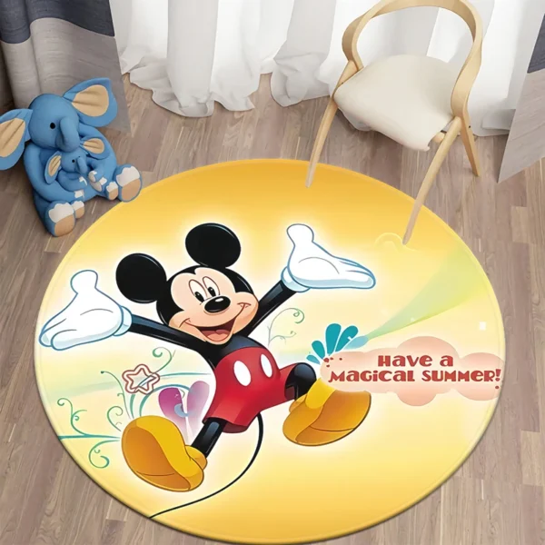 Cozy Anti-Slip Animal Print Rug for Home & Travel Use