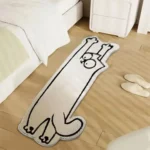 VIKAMA Cartoon Anti-Slip Rug for Home & Hotel Comfort