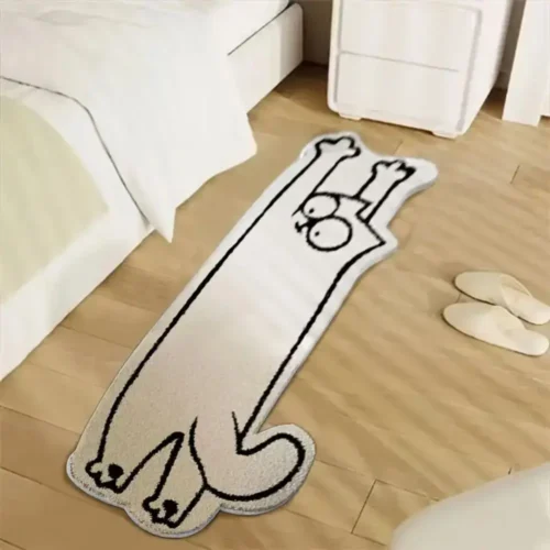 VIKAMA Cartoon Anti-Slip Rug for Home & Hotel Comfort