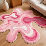 Elevate Your Space: Modern Geometric Irregular Area Rug