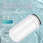 Universal Kitchen Faucet Water Purifier Pre-Purification Non-Direct Drinking Tap Filter for Household Use - Image 2
