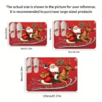 Elegant Anti-Slip Polyester Floor Mat for Home & Kitchen - Image 5