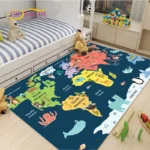 Customizable Anti-Slip Animal Pattern Floor Mat for Home Use - Image 4