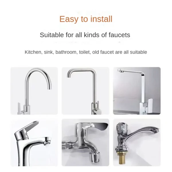 Water Purifier Stainless Steel Kitchen Faucets Remove Water Pollutants Water Filter