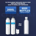 5L Direct Drinking Water Purifier Household Desktop RO Reverse Osmosis Purifier Fast Heating Filter Water Purifier - Image 3