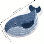 VIKAMA Waterproof Polyester Area Rug for Home & Travel - Image 4