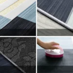 Plush 3 D Geometric Rug: Custom Size, Washable & Anti-Slip - Image 5