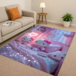 Vibrant Cartoon Persian Rug - Anti-Slip, Cozy & Customizable - Image 5