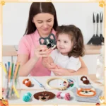 Beginner-Friendly Punch Needle Kit for DIY Coaster Crafts - Image 6