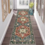 VIKAMA Anti-Slip Polyester Area Rug for Cozy Interiors - Image 2