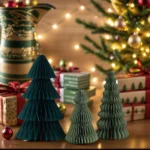 Eco-Friendly Honeycomb Origami Christmas Tree Ornaments - Image 4