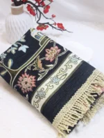 Praying Carpet Fabric Muslim Prayer Rug Muslim Prayer Mat Padded Soft Portable Prayer Mat for Church Hall - Image 5