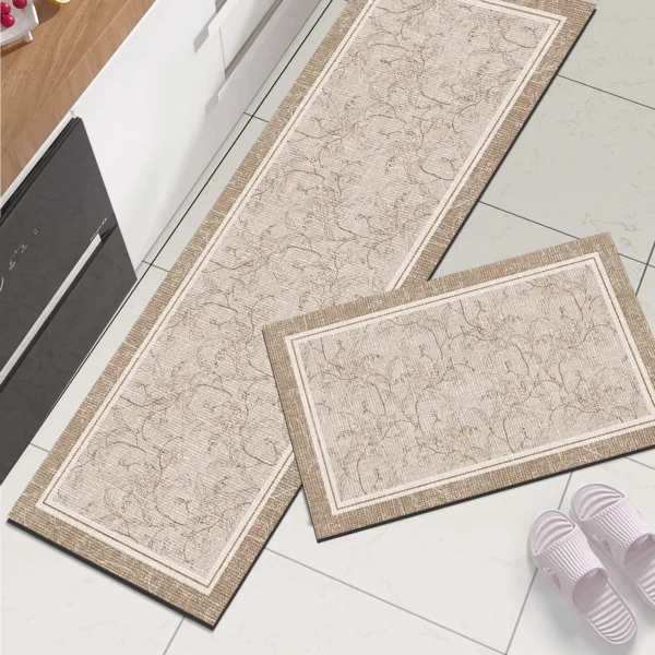 Diatomite Kitche Floor Mat Waterproof Long Area Kitchen Rug For Living Room Hallway Bathroom Mats Doormat Washable