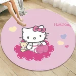 Luxurious Anti-Slip Animal Print Rug - Soft Polyester Comfort