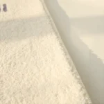 Luxe Cream Fluffy Rug - Irregular Geometric Washable Comfort - Image 5