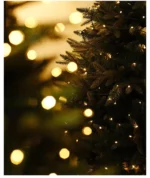 Lifelike Pre-lit Christmas Tree with LED Lights - Multiple Sizes - Image 3