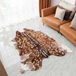 Soft Leopard Print Rug - Anti-Slip Carpet for Home Decor - Image 5