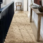 VIKAMA Plush Silk Wool Rug: Ultra-Soft, Washable Comfort! - Image 3
