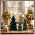 Eco-Friendly Honeycomb Origami Christmas Tree Ornaments - Image 5