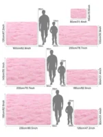 Kids' Soft Solid Acrylic Carpet - Easy Care, Plush Comfort - Image 6