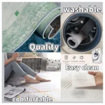 Custom Nordic Abstract Runner: Geometric, Anti-Slip & Easy Care - Image 4