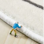 Custom Round Striped Carpet – Plush, Washable, Any Room Appeal - Image 6