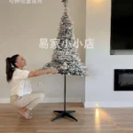 Customizable 6 ft Christmas Tree - Pre-Decorated & Foldable - Image 3