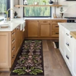 VIKAMA Southeast Asian Plant Long Carpet Kitchen Rug Runner Rug Living Room Carpet Bedside Floor Mat Welcome Mat Home Decoration - Image 2