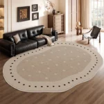 Soft Minimalist Geometric Rug - Modern Home Decor Essential - Image 2