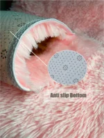 Super Soft Shaggy Carpet for Living Room Bedroom Fluffy Indoor Plush Area Rug Home Furry Floor Mats Kids Nursery Girls Pink Rug - Image 5