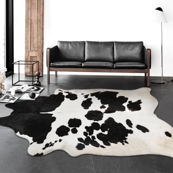 Chic 3 D Striped Luxury Rug: Washable, Anti-Slip Modern Style