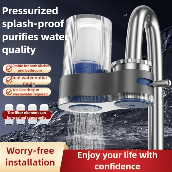 Upgrade Your Tap: Pure Water, Scale Protection, Better Taste!