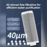 Premium Stainless Steel Water Filter for Clean, Refreshing Showers - Image 4
