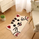 Stylish Anti-Slip Animal Print Polyester Rug for Homes - Image 2
