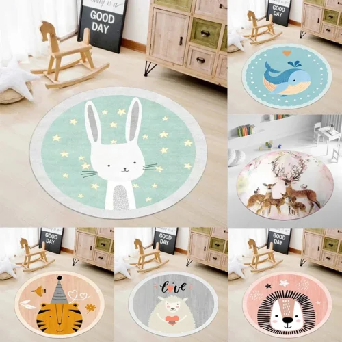 Persian Print Anti-Slip Carpet for Home & Hotel Spaces