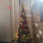 Customizable 6 ft Christmas Tree - Safety Certified & Foldable - Image 6