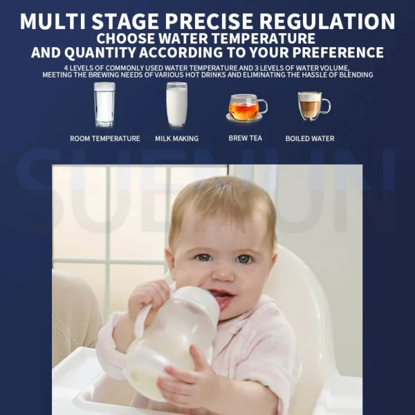 5L Direct Drinking Water Purifier Household Desktop RO Reverse Osmosis Purifier Fast Heating Filter Water Purifier