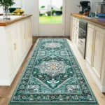 VIKAMA Boho Persian Flannel Carpet Kitchen Floor Mat Hallway Rug Sofa Cushion Bedside Rug Carpet For Live Room Long Rug Home - Image 3