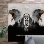 Fashion Club PAOK FC Cartoon Carpet - Stylish & Anti-Slip - Image 2
