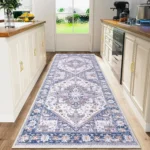 VIKAMA Boho Persian Flannel Carpet Kitchen Floor Mat Hallway Rug Sofa Cushion Bedside Rug Carpet For Live Room Long Rug Home - Image 6