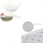 VIKAMA 1pc/2pc Christmas Festival Kitchen Rug Christmas Tree Entrance Hall Carpet Bathroom, Corridor Floor Mat Home Decoration - Image 5