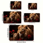 VIKAMA Waterproof Cartoon Door Mats - Non-Slip Comfort for Home - Image 4